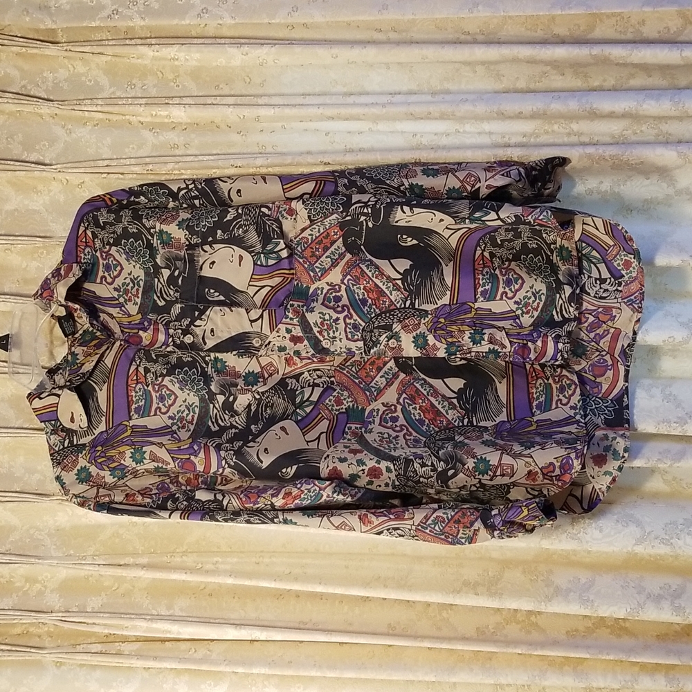 Vintage 100% Silk Shirt